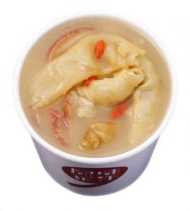 花膠雙螺煲竹絲雞
